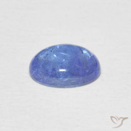 Tanzanite Bleu violet clair naturelle ovale, 1.46 ct, Transparent