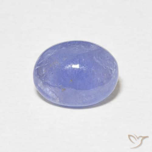 2.17ct Naturel Violet Bleu Tanzanite, ovale, Translucide