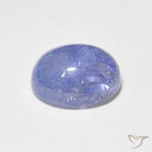 Tanzanite Violet Bleu naturelle ovale, 4.13 ct, Translucide