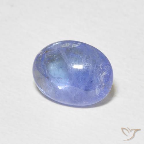 Tanzanite Bleu clair naturelle ovale, 1.88 ct, Transparent