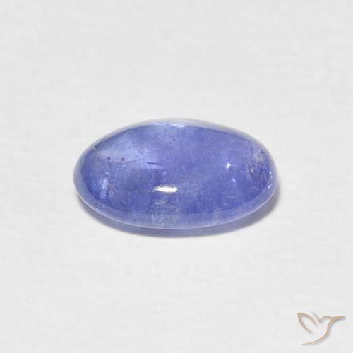 Tanzanite Bleu clair naturelle ovale, 1.88 ct, Transparent