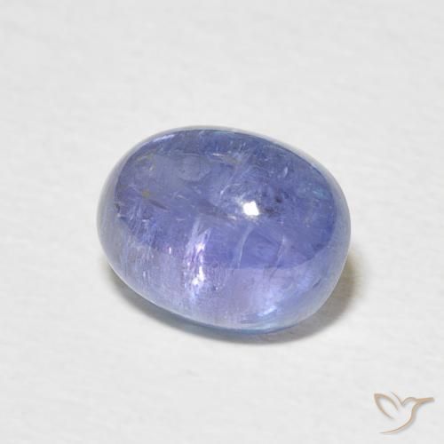 Tanzanite Bleu violacé léger naturelle ovale, 3.01 ct, Transparent