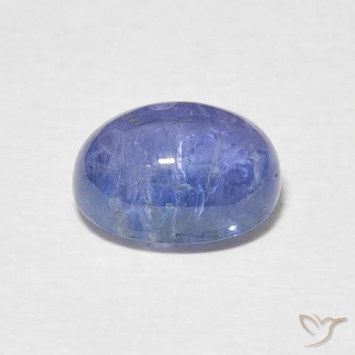 Tanzanite Bleu violacé léger naturelle ovale, 3.01 ct, Transparent