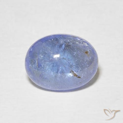 2.93ct Naturel Bleu clair Tanzanite, ovale, Transparent
