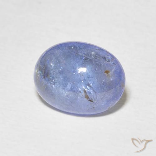 Tanzanite Bleu clair naturelle ovale, 2.93 ct, Transparent
