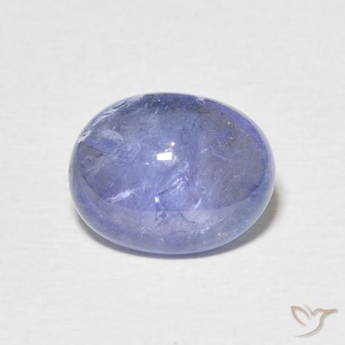 Tanzanite Bleu intense naturelle ovale, 3.61 ct, Transparent