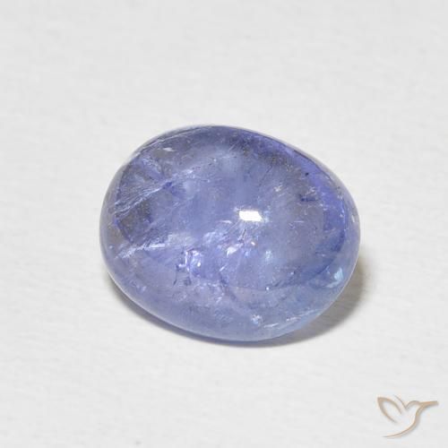 Tanzanite Bleu intense naturelle ovale, 3.61 ct, Transparent