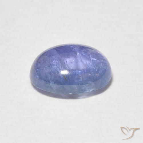 Tanzanite Bleu violet clair naturelle ovale, 2.35 ct, Transparent