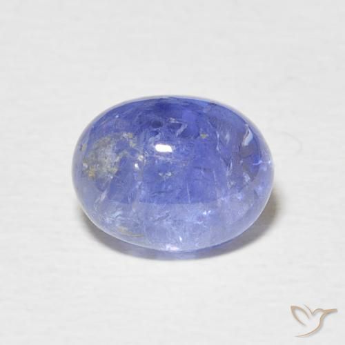 2.84ct Naturel Bleu foncé Tanzanite, ovale, Transparent