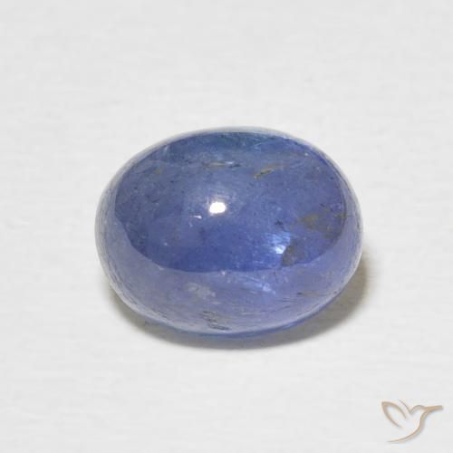 Tanzanite Bleu pourpre électrique naturelle ovale, 2.92 ct, Translucide