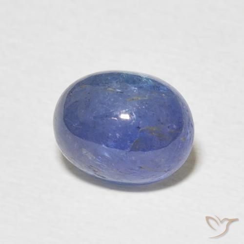 Tanzanite Bleu pourpre électrique naturelle ovale, 2.92 ct, Translucide
