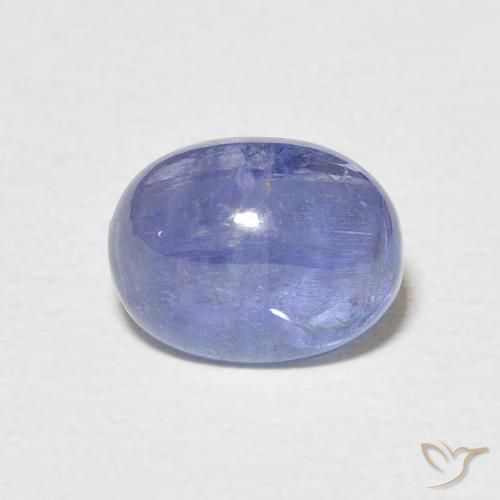 3.87ct Naturel Bleu foncé Tanzanite, ovale, Translucide