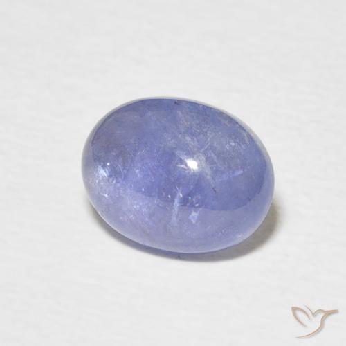 Tanzanite Bleu pourpre électrique naturelle ovale, 2.36 ct, Transparent
