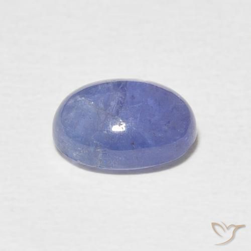 Tanzanite Bleu pourpre électrique naturelle ovale, 2.36 ct, Transparent