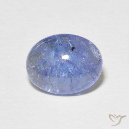 Tanzanite Bleu intense naturelle ovale, 3.02 ct, Transparent