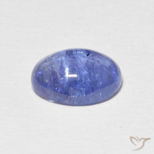 Tanzanite Bleu intense naturelle ovale, 3.02 ct, Transparent