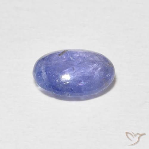 Tanzanite Bleu foncé naturelle ovale, 1.75 ct, Transparent