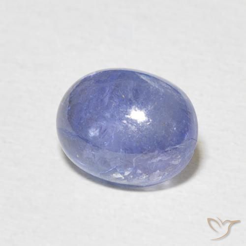 Tanzanite Bleu foncé naturelle ovale, 2.84 ct, Transparent