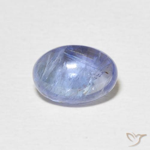 Tanzanite Bleu bébé naturelle ovale, 1.88 ct, Transparent