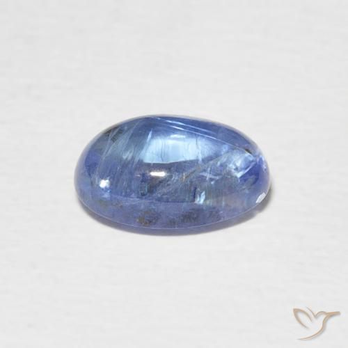 Tanzanite Bleu bébé naturelle ovale, 1.88 ct, Transparent