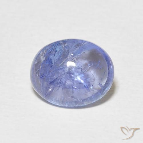 Tanzanite Bleu pourpre électrique naturelle ovale, 3.25 ct, Transparent