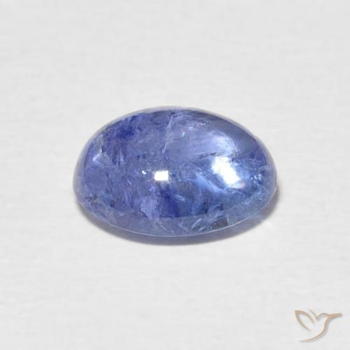 Tanzanite Bleu pourpre électrique naturelle ovale, 3.25 ct, Transparent