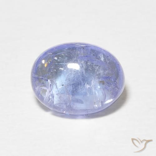 2.79ct Naturel Bleu clair Tanzanite, ovale, Transparent