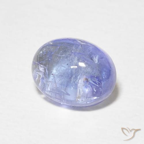 Tanzanite Bleu clair naturelle ovale, 2.79 ct, Transparent