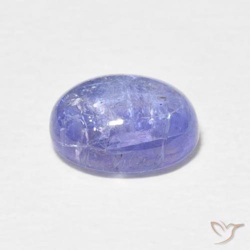 Tanzanite Bleu clair naturelle ovale, 2.79 ct, Transparent