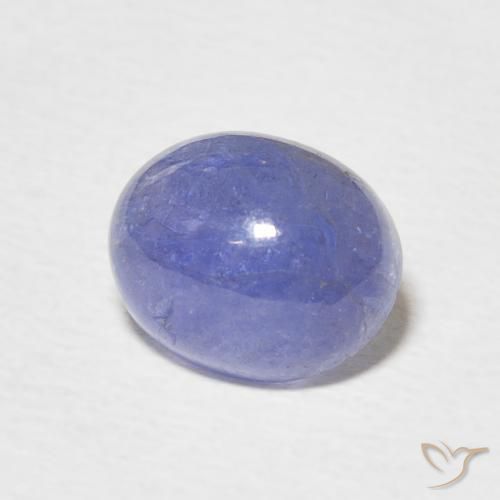 Tanzanite Bleu violet intense naturelle ovale, 2.81 ct, Translucide