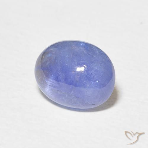 Tanzanite Bleu violet intense naturelle ovale, 2.33 ct, Translucide