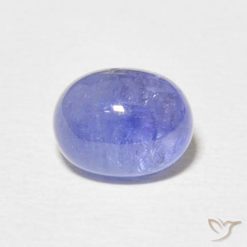3.21ct Naturel Bleu violet intense Tanzanite, ovale, Translucide