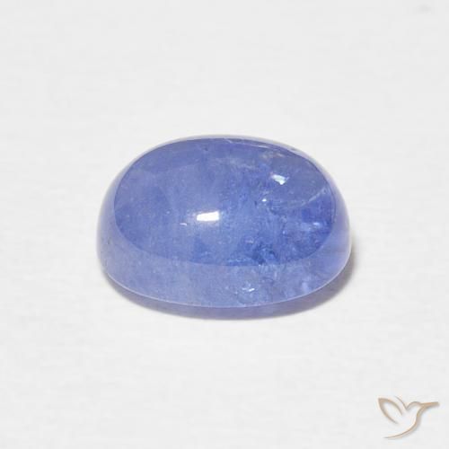 Tanzanite Bleu violet intense naturelle ovale, 3.21 ct, Translucide