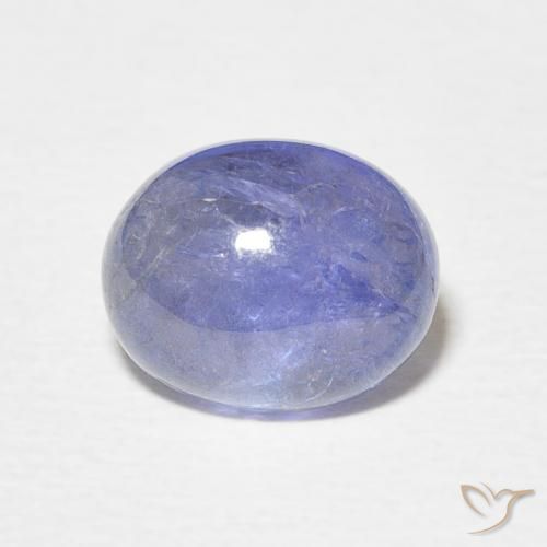 Tanzanite Bleu pastel naturelle ovale, 3.89 ct, Translucide