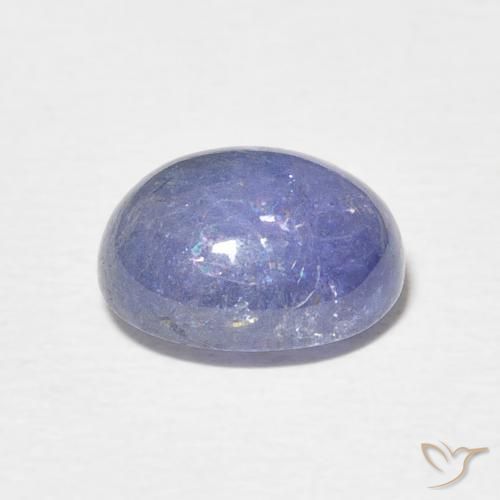 Tanzanite Bleu pastel naturelle ovale, 3.89 ct, Translucide