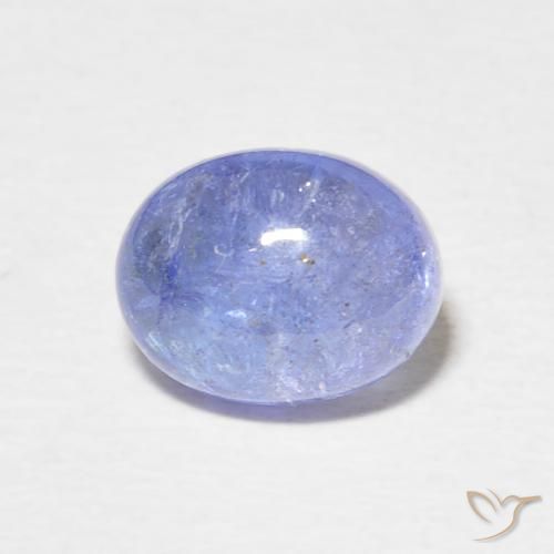 Tanzanite Violet Bleu naturelle ovale, 3.07 ct, Transparent