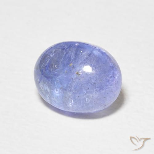 Tanzanite Violet Bleu naturelle ovale, 3.07 ct, Transparent