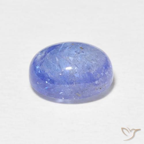 Tanzanite Violet Bleu naturelle ovale, 3.07 ct, Transparent