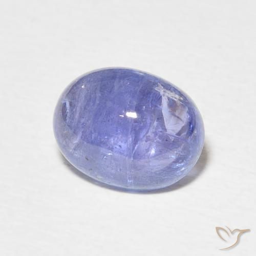 Tanzanite Violet Bleu naturelle ovale, 2.67 ct, Transparent