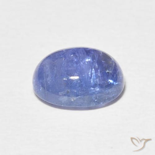 Tanzanite Violet Bleu naturelle ovale, 2.67 ct, Transparent