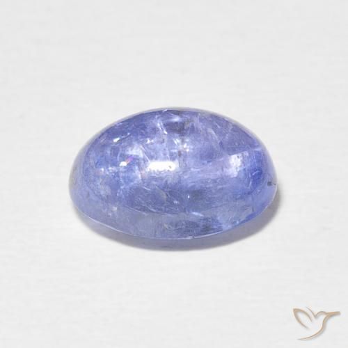 Tanzanite Bleu clair naturelle ovale, 3.73 ct, Transparent