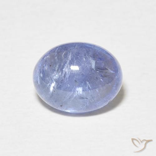 Tanzanite Bleu clair naturelle ovale, 2.69 ct, Transparent