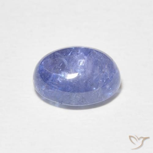 Tanzanite Bleu clair naturelle ovale, 2.69 ct, Transparent