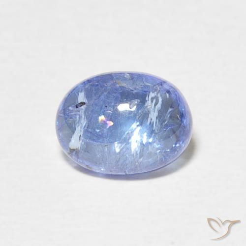 Tanzanite Bleu clair naturelle ovale, 1.90 ct, Transparent