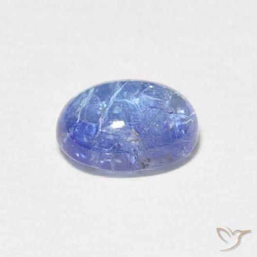 Tanzanite Bleu clair naturelle ovale, 1.90 ct, Transparent