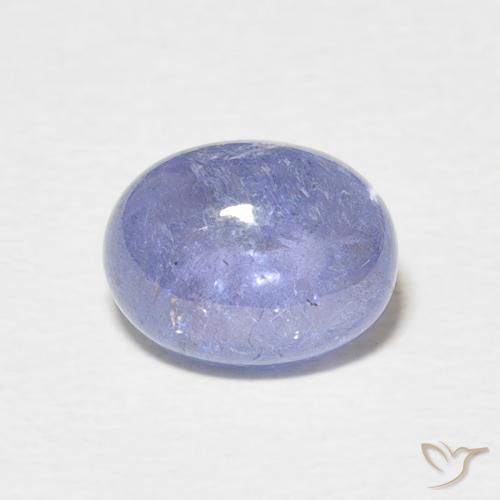 Tanzanite Violet Bleu naturelle ovale, 2.76 ct, Transparent