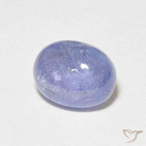 Tanzanite Violet Bleu naturelle ovale, 2.76 ct, Transparent