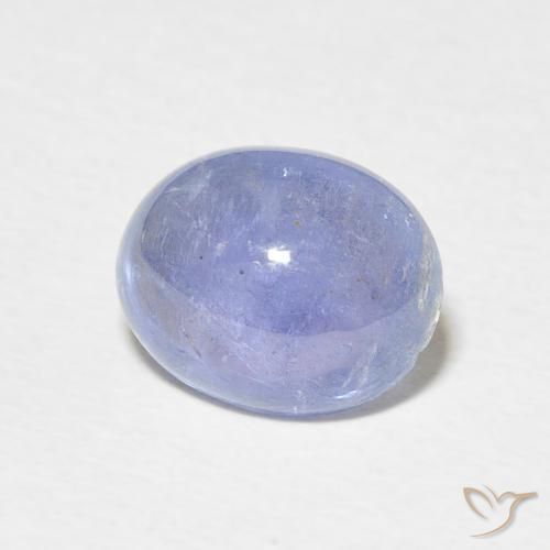 Tanzanite Bleu violacé léger naturelle ovale, 3.65 ct, Transparent