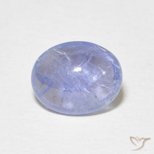 Tanzanite Bleu violacé léger naturelle ovale, 3.01 ct, Transparent