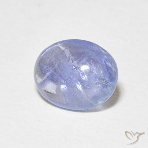 Tanzanite Bleu violacé léger naturelle ovale, 3.01 ct, Transparent